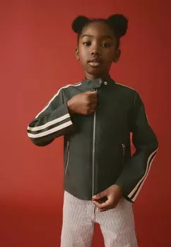 Куртка из искусственной кожи REGULAR FIT Next, черный