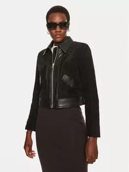 Куртка из искусственной кожи regular fit Sisley, черный