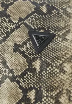 Куртка из искусственной кожи SNAKE BOMBER Guess, коричневый
