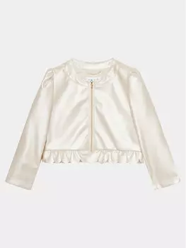 Куртка из искусственной кожи, стандартного кроя Mayoral, бежевый