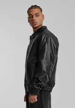 Куртка из искусственной кожи STAR FULL COLLEGE Karl Kani, черный