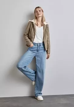 Куртка из искусственной кожи Street One, коричневый