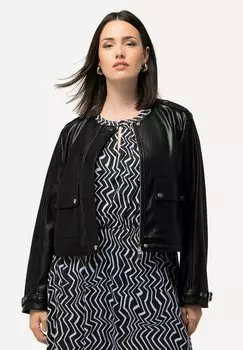 Куртка из искусственной кожи Ulla Popken, черный