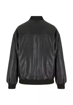 Куртка из искусственной кожи Urban Classics, черный