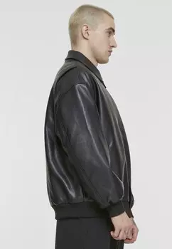 Куртка из искусственной кожи Urban Classics, черный
