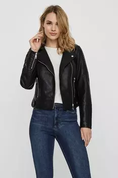 Куртка из искусственной кожи Vero Moda, черный