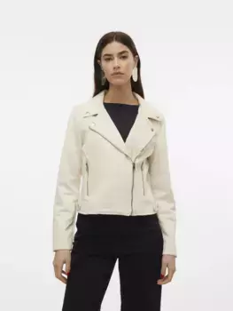 Куртка из искусственной кожи Vero Moda "VMJOSE SHORT FAUX SUEDE JACKET NOOS", цвет Birch