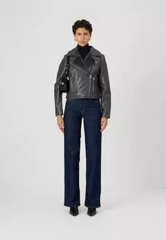 Куртка из искусственной кожи VMHAILEY SHORT JACKET Vero Moda, темно-серый