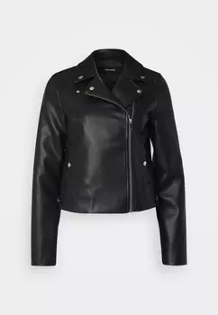 Куртка из искусственной кожи VMRILEYMIE SHORT JACKET Vero Moda Tall, черный
