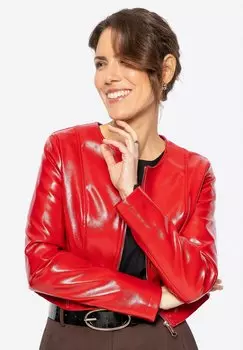 Куртка из искусственной кожи WITTCHEN, красный