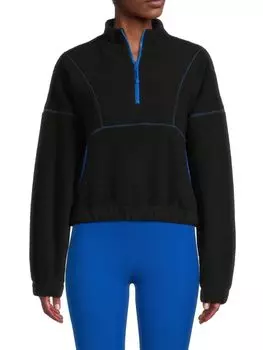 Куртка из искусственной овчины с воротником-стойкой Year Of Ours, черный