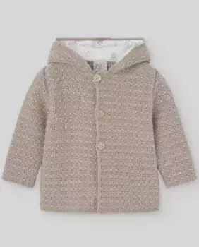 Куртка из кашемира и хлопка для мальчика PAZ Rodrguez, цвет Natural