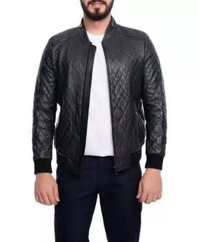 КУРТКА ИЗ ЛИПОВОЙ КОЖИ Vella Pais, зеленый