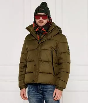 Куртка из лобстера Regular fit Boss Orange, хаки