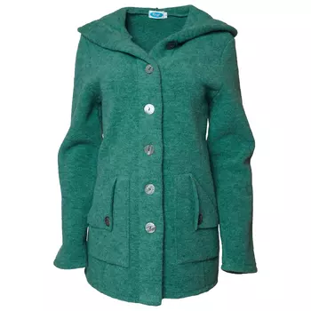 Куртка из мериноса Reiff Women's Wollfleecekapuzenjackee Mona, цвет Sage