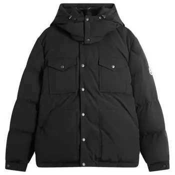 Куртка из микрохлопка Fornas Moncler, черный