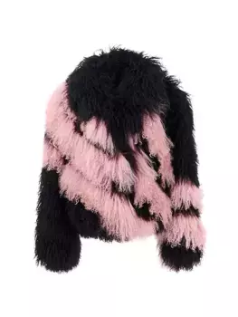 Куртка из монгольской козы Gorski, черный