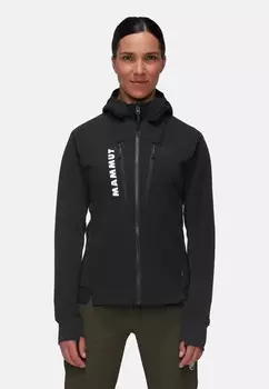 Куртка из мягкой ткани AENERGY HYBRID HOODED Mammut, черный