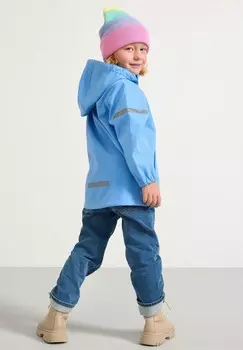 Куртка из мягкой ткани Lindex, светло-голубой