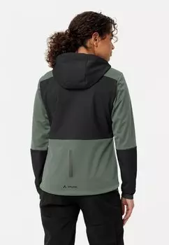 Куртка из мягкой ткани QIMSA Vaude, зеленый