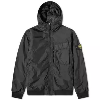 Куртка из мятого репса с карманами Stone Island