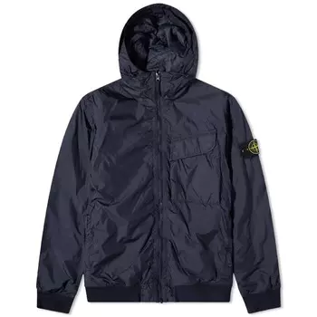 Куртка из мятого репса с карманами Stone Island