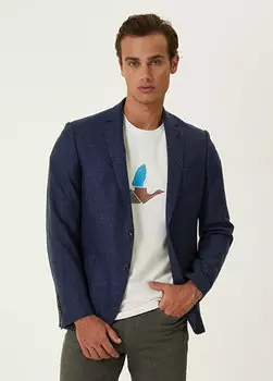 Куртка из мулине цвета индиго Beymen