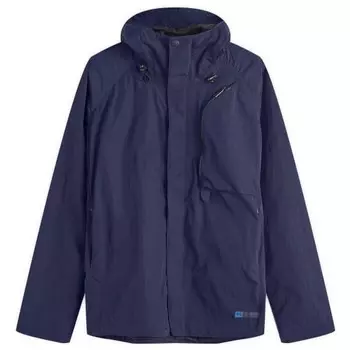 Куртка из нейлона с капюшоном Paul Smith, синий