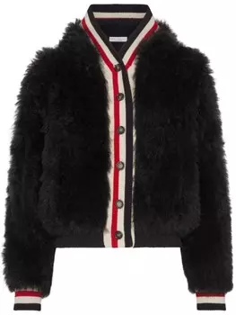 Куртка из овчины Brunello Cucinelli, черный
