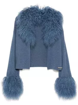 Куртка из овчины Izaak Azanei, синий