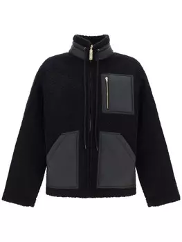 Куртка из овчины Moschino, черный