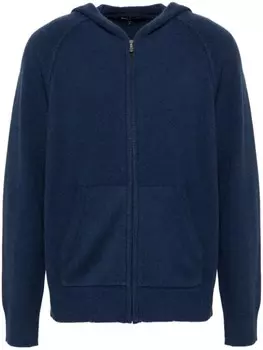 Куртка из переработанного кашемира James Perse, синий