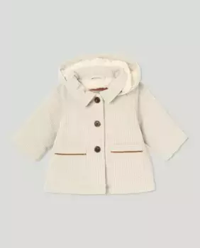Куртка из плотного вельвета с карманным воротником и капюшоном для мальчика Coconut El Corte Ingls, цвет Tostado