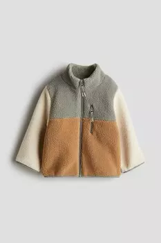 Куртка из плюшевого флиса H&M, мультиколор