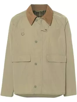 Куртка из рипстопа Barbour, зеленый