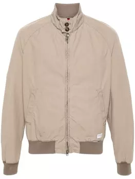 Куртка из рипстопа с логотипом Fay, бежевый