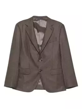 Куртка из шерсти и кашемира на пуговицах Caruso, коричневый