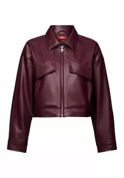 Куртка из синтетического сердца Esprit, баклажан