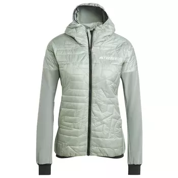 Куртка из синтетического волокна Adidas Terrex Women's Terrex Xperior Var Hybrit, цвет Silver Green