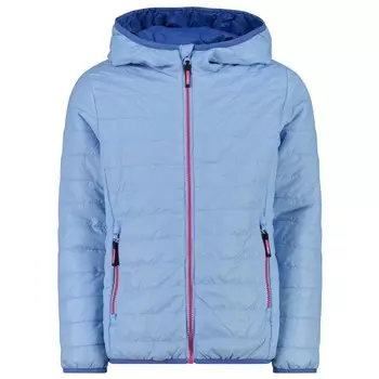 Куртка из синтетического волокна Cmp Girl's Padded Fix Hood, небесно голубой