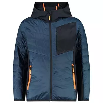 Куртка из синтетического волокна Cmp Kid's Hybrid Fix Hood, цвет Bluesteel
