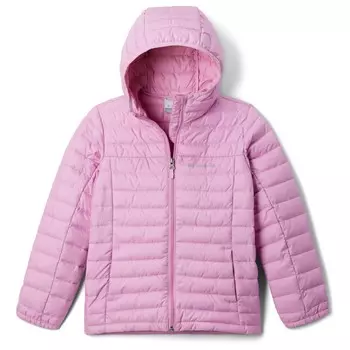 Куртка из синтетического волокна Columbia Girl's Silver Falls Hooded, цвет Cosmos