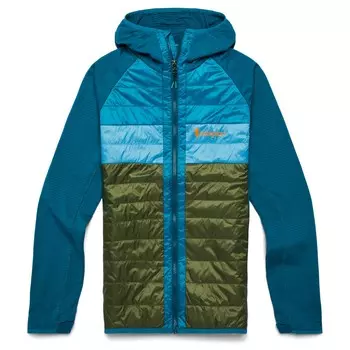Куртка из синтетического волокна Cotopaxi Women's Capa Hybrid Insulated Hooded, цвет Gulf/Pine