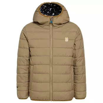 Куртка из синтетического волокна Namuk Kid's Glow Reversible Primaloft, цвет Gold/True Navy
