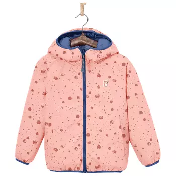 Куртка из синтетического волокна Namuk Kid's Glow Reversible Primaloft, цвет Sunset Rose/Bluebalu