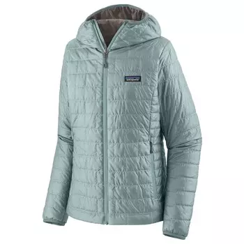 Куртка из синтетического волокна Patagonia Nano Puff Hoody, цвет Thermal Blue