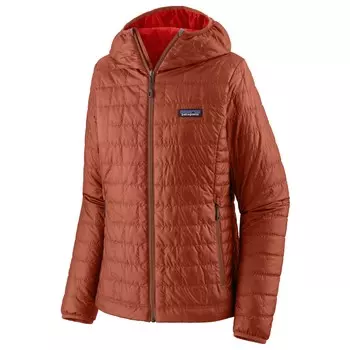 Куртка из синтетического волокна Patagonia Nano Puff Hoody, цвет Burnished Red