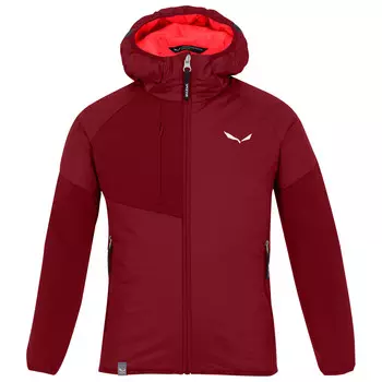 Куртка из синтетического волокна Salewa Kid's Ortles Hybrid Tirol Wool Responsive, цвет Syrah
