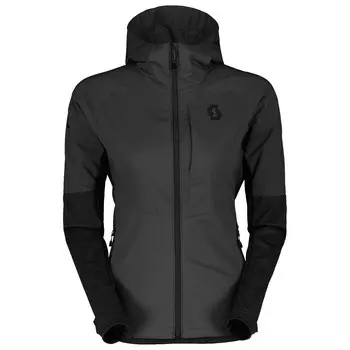 Куртка из синтетического волокна Scott Women's Hoody Explorair Alpha, черный