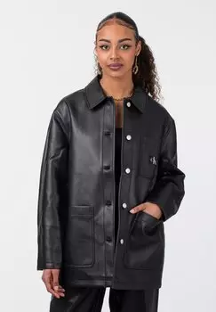 Куртка из синтетической кожи Calvin Klein UTILITY, черный